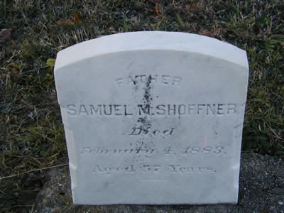 Samuel M. Shoffner headstone